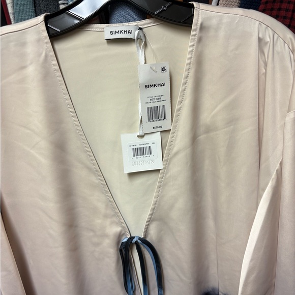 Simkhai pascal tie front maxi dress - Picture 6 of 11